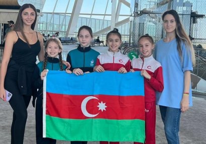 Gimnastlarımız Avstriyaya yollandı