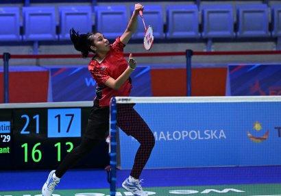 Daha bir badmintonçumuz Avropa oyunlarına qələbə ilə başladı