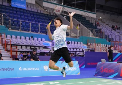 Avropa Oyunları: Azərbaycan badmintonçularının pley-offda rəqibləri müəyyənləşdi