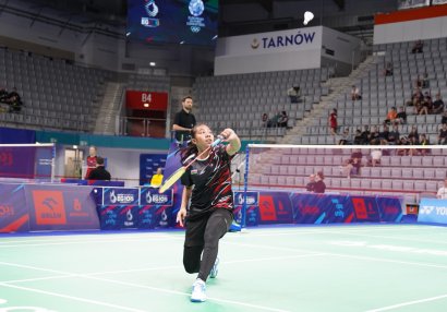 Azərbaycanın daha bir badmintonçusu 1/8 finalda dayandı