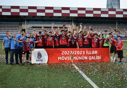 “Qəbələ” çempionluq kubokuna qovuşdu