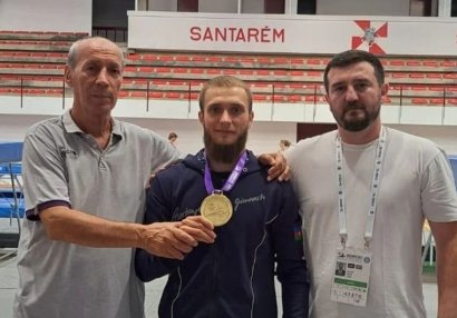 Azərbaycan gimnastı dünya kubokunda qızıl medal qazandı
