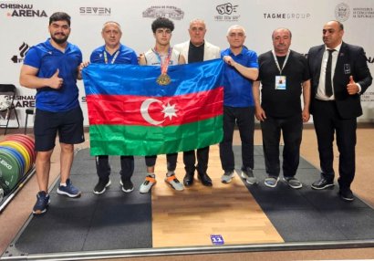 Azərbaycanlı atletdən Avropa birinciliyində 3 “qızıl”