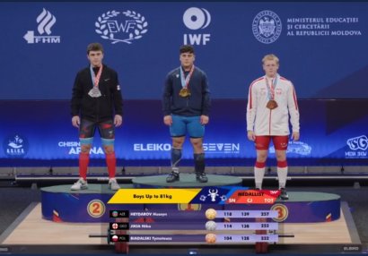 Heydərovdan Avropa birinciliyində 3 qızıl medal!