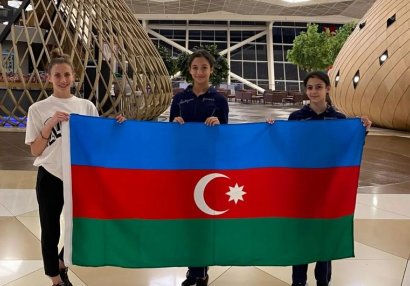 Azərbaycanın bədii gimnastları dünya kubokuna yollandılar