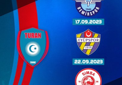 “Turan Tovuz”un rəqibləri müəyyənləşdi