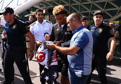 “Beşiktaş” Bakıya gəldi