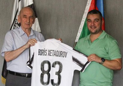 “Neftçi” Boris Xetaqurovu təbrik etdi