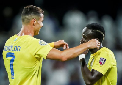 Ronaldu ilə Mane şou göstərdi, \