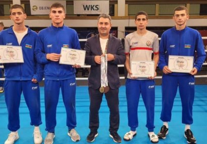 Azərbaycan boksçuları Avropa birinciliyini 4 medalla başa vurdular