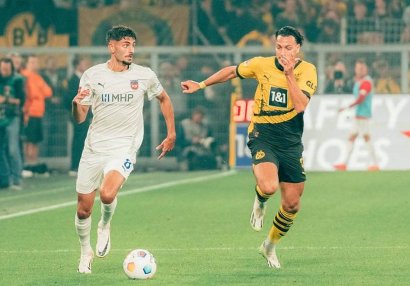 “Borussiya” doğma meydanda xal itirdi
