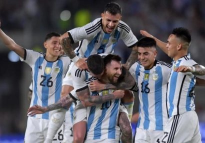 Argentina rekordunu yenilədi