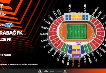 “Qarabağ” - “Molde” oyununun biletləri satışa çıxarılır