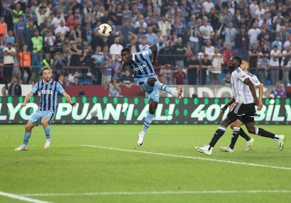 “Beşiktaş” Trabzonda böyük hesabla ududu