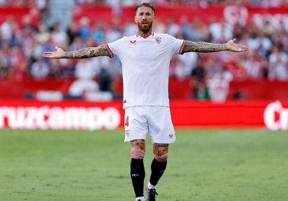 Serxio Ramos La Liqanın tarixinə düşdü
