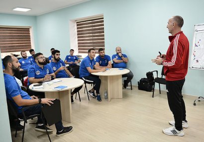 C kateqoriyalı məşqçi kursunun növbəti moduluna start verildi
