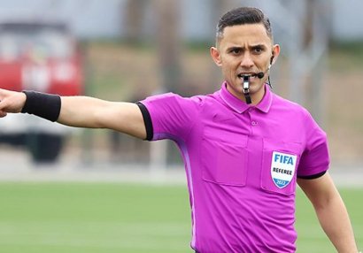 Azərbaycanlı FİFA referisi Avropa çempionatına təyinat aldı
