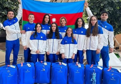 AÇ: Azərbaycan gimnastları Bolqarıstana yollandılar