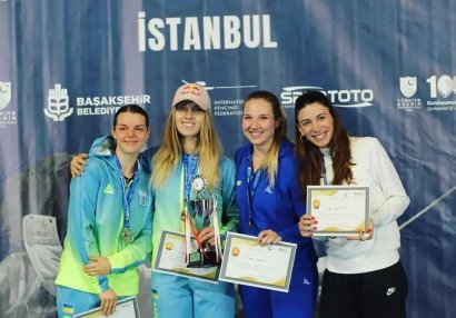 Anna Baştadan İstanbulda bürünc medal