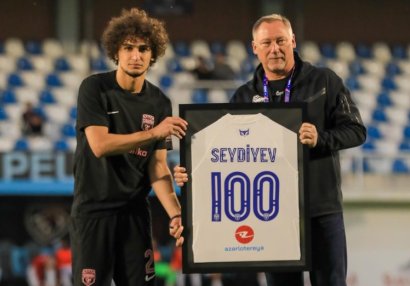 Seydiyevin yubiley matçı üçün xüsusi forma