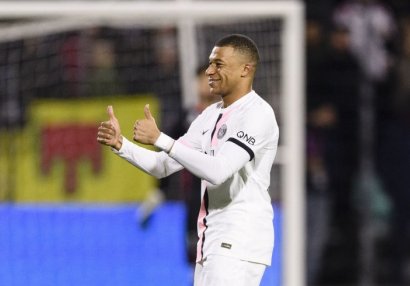 Mbappe Anrinin rekordunu qırdı