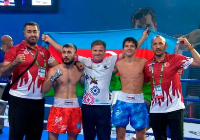 Azərbaycan kikboksçusu Ər-Riyadda qızıl medal qazandı