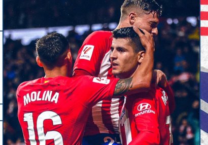 “Atletiko”dan doğma meydanda çətin qələbə