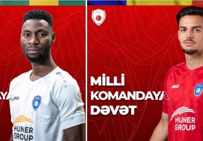 “Turan Tovuz”un müdafiəçiləri milli komandalarına dəvət aldılar