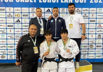 Azərbaycan cüdoçularından Avropa Kubokunun ilk günündə 2 medal