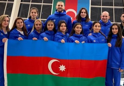 Azərbaycan gimnastları Türkiyəyə yollandılar