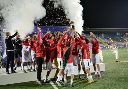 “Qol U-15” II beynəlxalq futbol turnirini qalibi Belarus klubu oldu