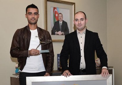 AFFA Ruslan Abışovu təltif etdi