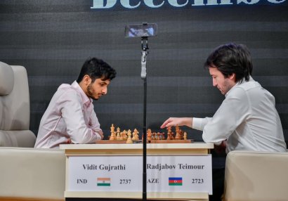 Hindistan şahmatçısı “Vüqar Həşimov Memorial-2023”-ün qalibi oldu