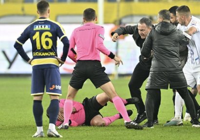 FİFA prezidenti türk hakimin vurulmasına münasibət bildirdi