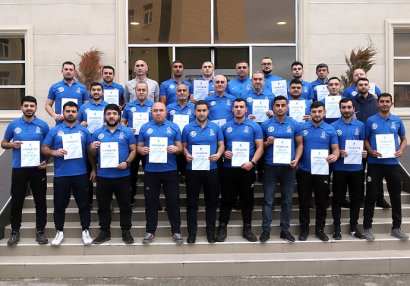 UEFA-nın dəstəyi ilə keçirilən məşqçi kurslarına yekun vurulub
