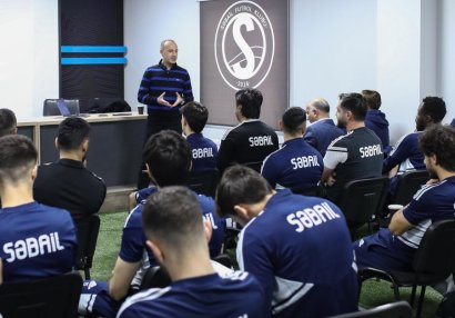 Hakimlər Komitəsinin sədri “Səbail”in düşərgəsində