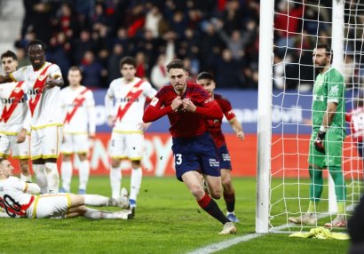 “Osasuna”ya qələbə üçün bir qol bəs etdi