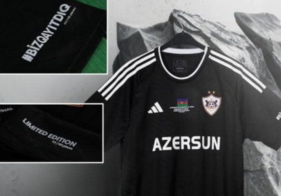“Qarabağ” Xankəndidəki oyun üçün hazırlanmış xüsusi formaları satışa çıxardı
