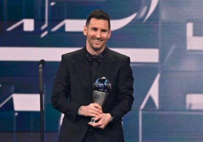 Messi “The Best” mükafatını qazandı