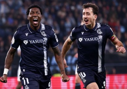 “Real Sosyedad” yarımfinalda