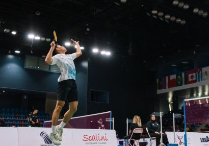 Azərbaycan badmintonçusu 1/4 finala çıxdı, 2200 reytinq xalı qazandı