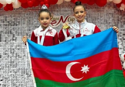 Azərbaycan gimnastlarından beynəlxalq turnirdə 10 medal