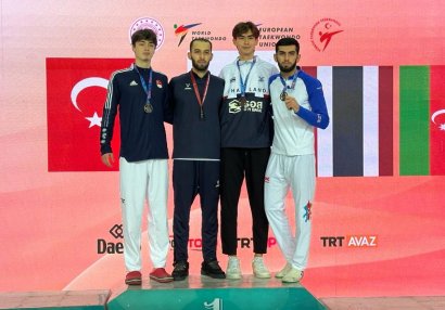Azərbaycan taekvondoçusu Türkiyədə bürünc medal qazandı