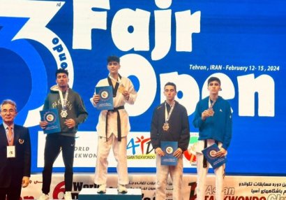Azərbaycan idmançısı İranda bürünc medal qazanıb