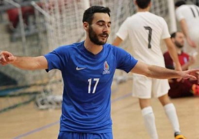 Azərbaycan millisinin üzvü minifutbol komandasına keçdi