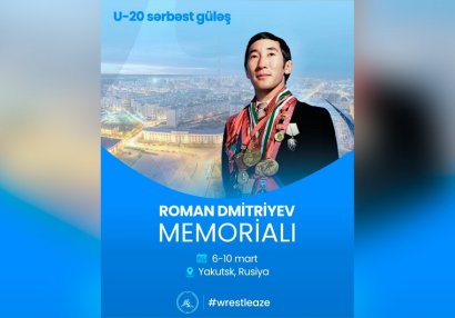 Azərbaycanın sərbəst güləşçiləri Rusiyada memoriala qatılıblar
