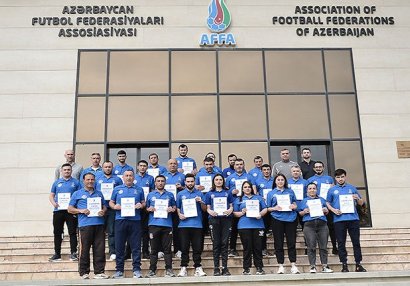 AFFA-da məşqçi kursları başa çatdı