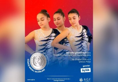 Azərbaycan millisi Praqada gümüş medal qazandı