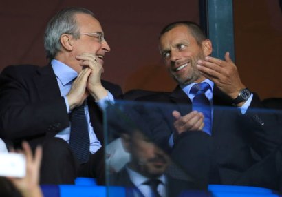 UEFA prezidenti Florentino Peresi axmaq və irqçi adlandırıb