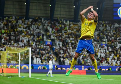 Ronaldu bu qollarla Səudiyyə Ərəbistanının və dünya futbolunun tarixinə düşdü - VİDEO